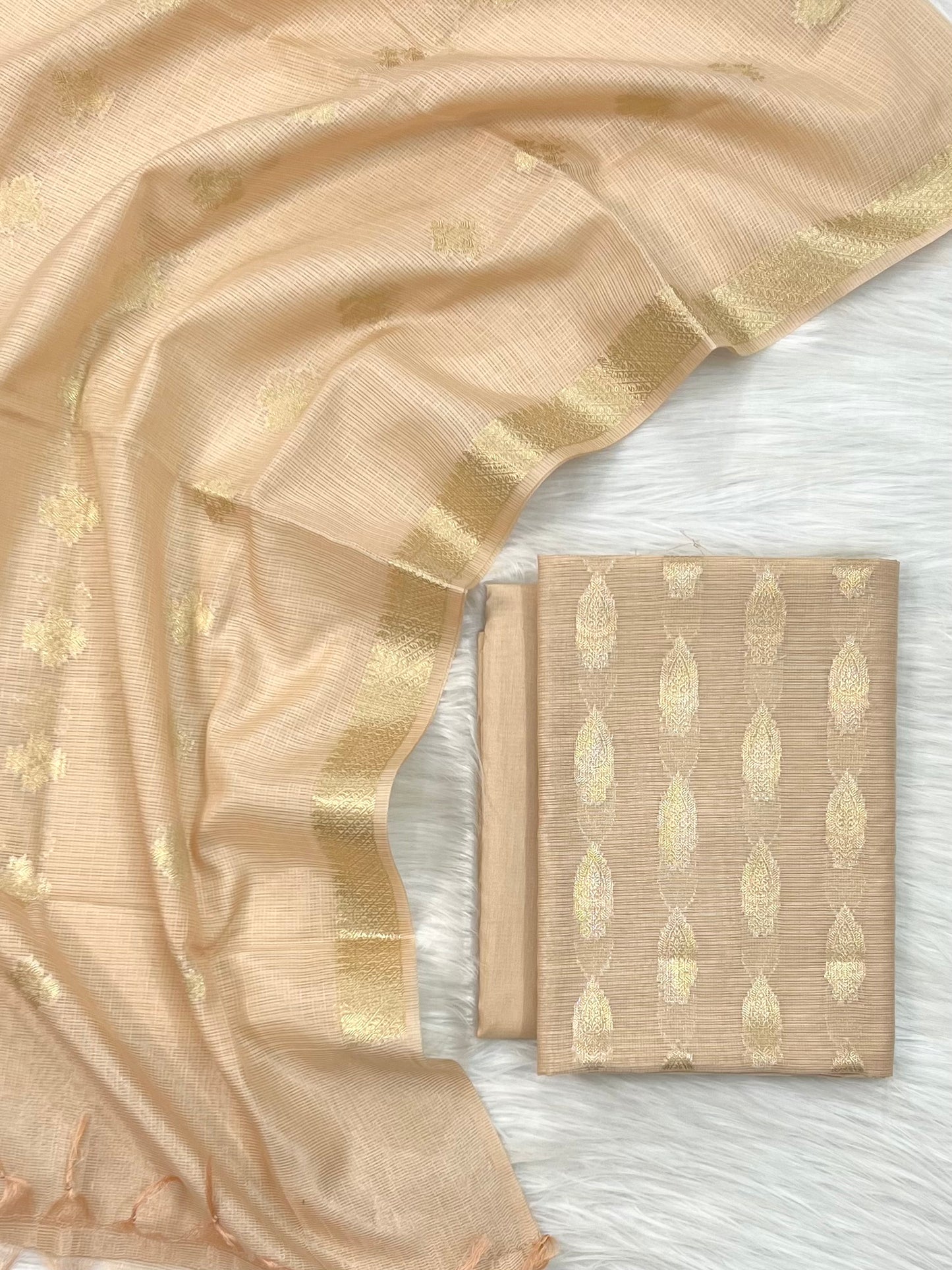 Premium banarasi kota doria suit