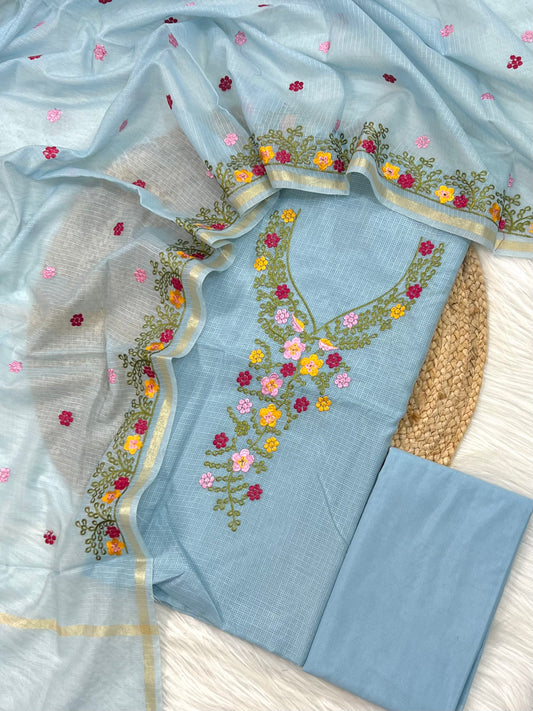Kota embroidery suit