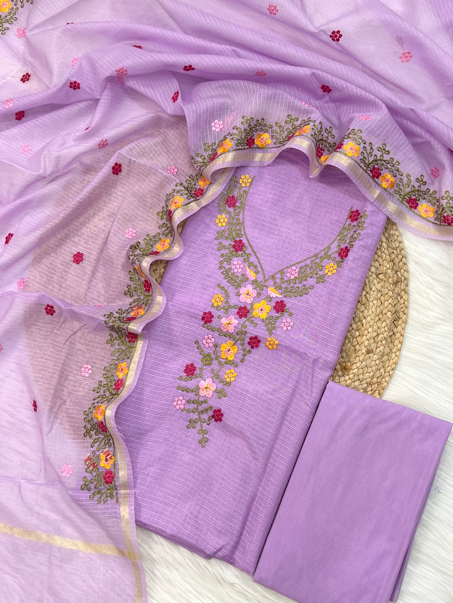 Kota embroidery suit