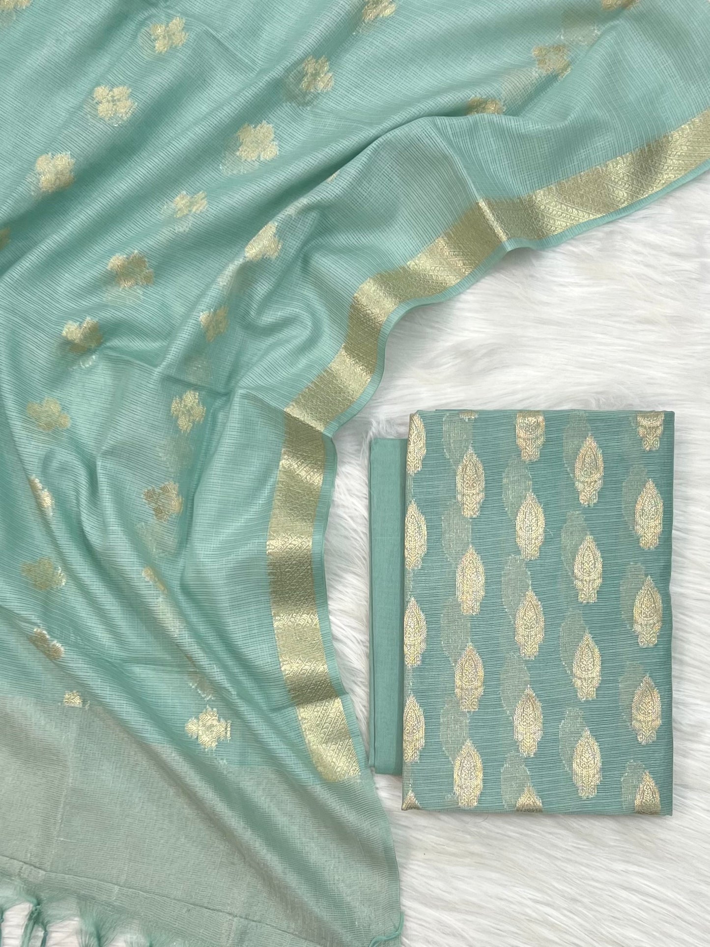 Premium banarasi kota doria suit