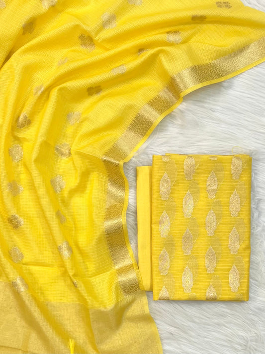 Premium banarasi kota doria suit