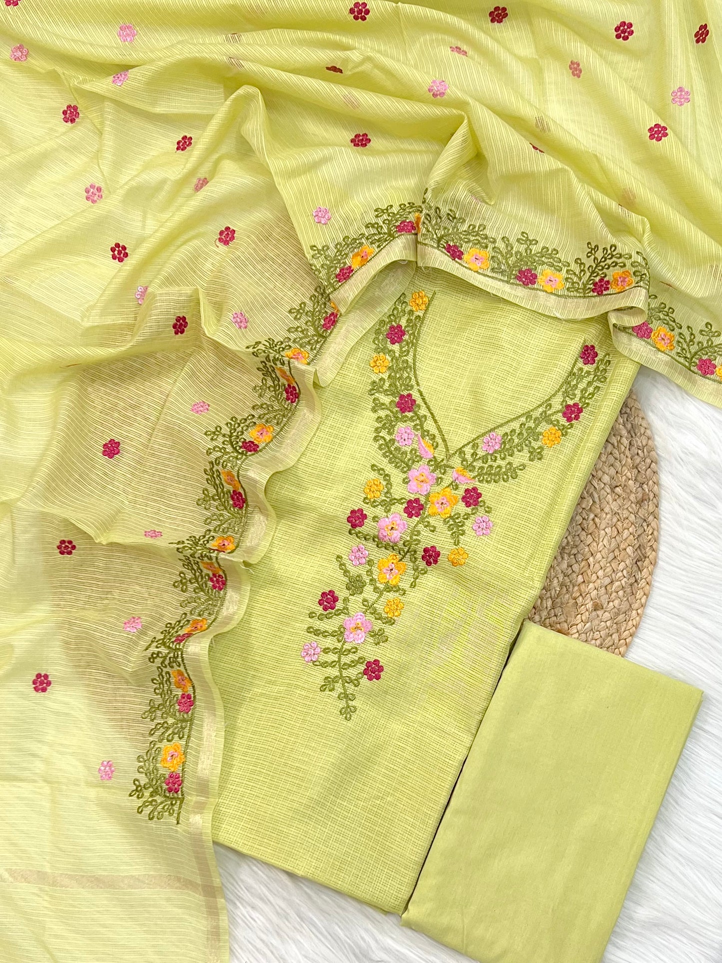 Kota embroidery suit